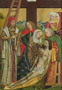 Descent from the Cross, from the Dome Altar, 1499 by Absolon Stumme